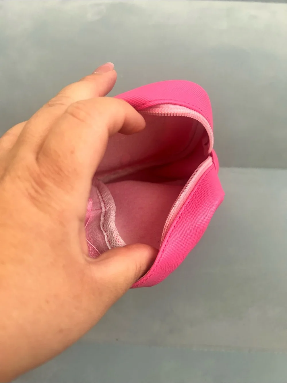 Pink Bow Kids Accessory Pouch